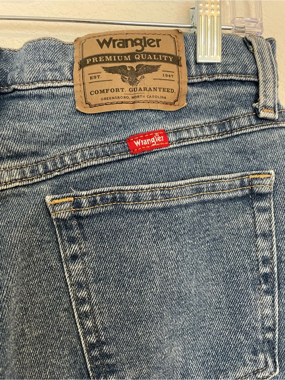 Wrangler Five Star Regular Fit with Flex Straight Leg Jeans 30x30